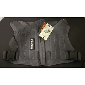 Excellent Elite Spanker Tactical Dog Harness Vest Medium Size Grey NWT